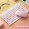 Cute Wireless Bluetooth Keyboard English Russian Spanish Keyboard Mouse For Ipad 8 8th Air 2 3 4 4th Pro 11 Ios