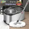 OverClean Spin Mop Mob Spinning Dress Stainless Steel Mob Stainless Set Stainless steel tank, blended tank, spinning tank, mop flooring