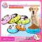 Dog food bowl, stainless steel dog dish, large non -slip rubber edge, 30 cm.