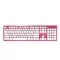 OKER  คีย์บอร์ด USB Keyboard (KB-518) Red