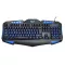 MD-TECH คีย์บอร์ด USB Multi Keyboard (KB-699L) Black/Blue