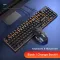 Keyboard Gamer Kit Wired Gaming Mouse Kit Backlight Computer Mechanical Feel Keyboards Pc Backlit Game 104 Keys Keycaps Rainbow