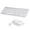 Keyboard Mouse Combo Set Wireless Keyboard And Mouse For Notebook Lap Mac Desk Pc Tv Office Supplies Mini Slim Keyboard