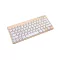 2.4g Wireless Keyboard And Mouse Combo Mini Multimedia Keyboard Mouse Set For Lap Pc Tv Rose Gold Silver