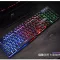 Waterproof Wired Keyboard Levitate Keycap Gaming Keyboard Usb Rgb Backlight Led Pc Keyboard Holder Gamer Computer Game Keyboards