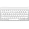 German QWERTZ Wireless Keyboard 2.4g Ultra Slim Deutsche Multimedia Keyboard Low Noise for Lap Desk Windows Smart TV