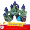 Castle 6, the top of the resin dolls for decorating a fishing cabinet, a fish tank decoration.