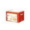 Quilt Clothing box, blanket, multi -purpose box, giraffe pattern - orange, red