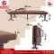 Getzhop foldable bed Bed with bed cushions, patients, steel beds, straigHT, big wheels! Model OLT245-90B 3 feet 90x190x45cm.