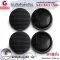 Getzhop, non -slip rubber, rubber, 1 set of multi -purpose folding bed wheels (with 4 pieces) (black)
