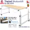 ThaiBULL Beding Table Adjustable desk Multipurpose table, work desk, Overbed Table, model OB1-4510 (Brown)