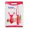 Finlanddek knife set with a trunk - red