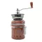 Coffee Coffee Ground Coffee Grinder Crank Crank Mulletic Coffee can be locking a lot. - Brown