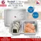 ThaiBULL, hole tray, hole tray with stainless steel food tray (304), 2 channels, size 17.5x25x4.5 cm.
