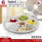 Getzhop stainless steel tray, hole tray, spherical tray, 6 holes, school tray, stainless steel tray, ThaiBULL, TBCN-6L (Stainless Steel 304)