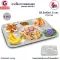 ThaiBULL, food tray tray, stainless steel tray, 6 holes, no lid TBSN-6L (Stainless Stell 201)