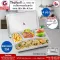 ThaiBULL, food tray, 4 stainless steel tray tray with a 1-channel Food Tray lid, TBSS-42 (Stainless Stell 304), free! Spoon, fork