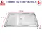 ThaiBULL Stainless steel tray tray Tray with Food Tray Bigsize TBSS TBSSCIET-4E304CY (Stainless Stell 304)