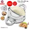 XUCAN GYOZA MOLD made a gyoza Gyoza mold Stainless steel mold size 9.5 cm. Thick stainless steel 304 (Silver)