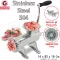 Jing Fan Beef Ground Multipurpose grinder Stainless steel hand grinder, blade 22, free! Gear spare parts and blades