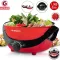 LVEN MULTI-FUNCTION ELECTRIC 2 HG-S480A models with glass lid (red)