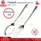 Getzhop, 304 stainless steel utensils, special thick texture, model SF17, length 17 cm. (1 pair)