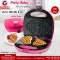 Getzhop Waffle Maker Disun 2-Piece Party Baby MC-05 (Pink)