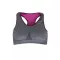 ชุดชั้นใน Sport Bra Double Layer กระชับสัดส่วน – สีเทา/ชมพู (Size S,M)