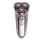 Getzhop เครื่องโกนหนวดไฟฟ้า 3 หัว Electric shaver FLY Coz รุ่น FS363 สีน้ำตาล