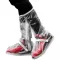 Getzhop Rain Shoes Waterproof Shoes Wearing all types of shoes - white (size M)