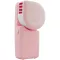 GetZhop พัดลมมือถือ พัดลมแอร์พกพา Hand-held เชื่อมต่อ USB (Pink)