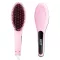 GetZhop แปรงหวีผมไฟฟ้า Beautiful Star หวีรีดผมตรง ตกแต่งทรงผม – (Pink)
