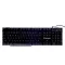 NUBWO คีย์บอร์ด USB Keyboard (NK-17 GAMBIT) Black