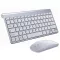 2.4g Wireless Keyboard and Mouse Protable Mini Keyboard Mouse Combo Set for Notebook LAP MAC DESK PC Computer Smart TV PS4