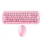 Mofii Wireless Keyboard and Mouse Ergonomic Notebook Home Office USB Keyboard Optical Mouse Mixed Color Version