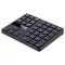 Keyboard Mini Keyboard Wireless Number Pad Rechargeable Keypad For Lap Pc 35 Keys One Hand Ergonomic Game Keypad