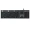 Logitech K840 Professional Cable Gaming Aluminum Mechanical Keyboard Genius XZ