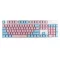 Feker 111 Keys Pinkblue Matching Keycap Oem Profile Abs Backlit Transparent Pbt Keycaps For Mechanical Keyboard