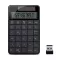 Mini 2.4g Wireless Keyboard Calculator Computer Pc Numeric Keypad 2 In 1 Smart Usb Solar Calculator Wireless Keyboards