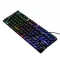 Gamer Gaming Keyboard 87KEY Gaming Mechanical Keyboard Colorful Backlight Keyboard Game Accessories