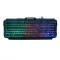 Fantech Wired Gaming Keyboard Mechanical Feeling Backlit Keyboards Usb 104 Keycaps Keyboard Waterproof Computer Game Keyboards