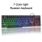 Russianenglish Keyboard Gaming Wired Keyboard Backlight Rgb Illuminated Keyboards Usb Waterproof Game Computer Mac Pc Key Board