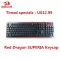 Redragon A101 Double-Shot Injection Molded Mechanical Keyboard Keycaps With Key Puller 81/87k104 Keys