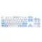 104PCS Dual Colors Backlight Keycaps Replacement Kit for Mechanical Keyboard Wear-Resistant Key Bodyboards Accessories