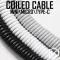 Coiled Cable Wire Mechanical Keyboard Gh60 Usb V2 Cable Mini Micro Type C Usb Port For Kit Poker 2 Xd64 Xd75 Xd96 Mobile Phone