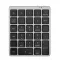 Aluminum Alloy 28 Keys Wireless Bluetooth Numeric Keypad Ultra-Thin Mini Numpad M17f