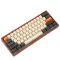 YMDK Customized 61 Ansi Keyst OEM Profile Thick PBT Keycap Set for Cherry MX Switches Mechanical Keyboard GK61 Keycap