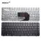 Gzeele New Russian Keyboard for HP Compaq Presario CQ43 CQ57 CQ58 Lap Russian Keyboard Black Ru Layout Black Replace Notebook