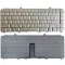 US LAP Keyboard for Dell Inspiron 1420 1520 1521 1525 NK750 R1-5-B08 PP29L XPS M1530 XPS M1330 US Silver and Black