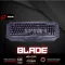 คีย์บอร์ด OZONE BLADE GAMING GEAR MEMBRANE KEYBOARD (แป้นพิมพ์สกรีน ภาษาอังกฤษ)